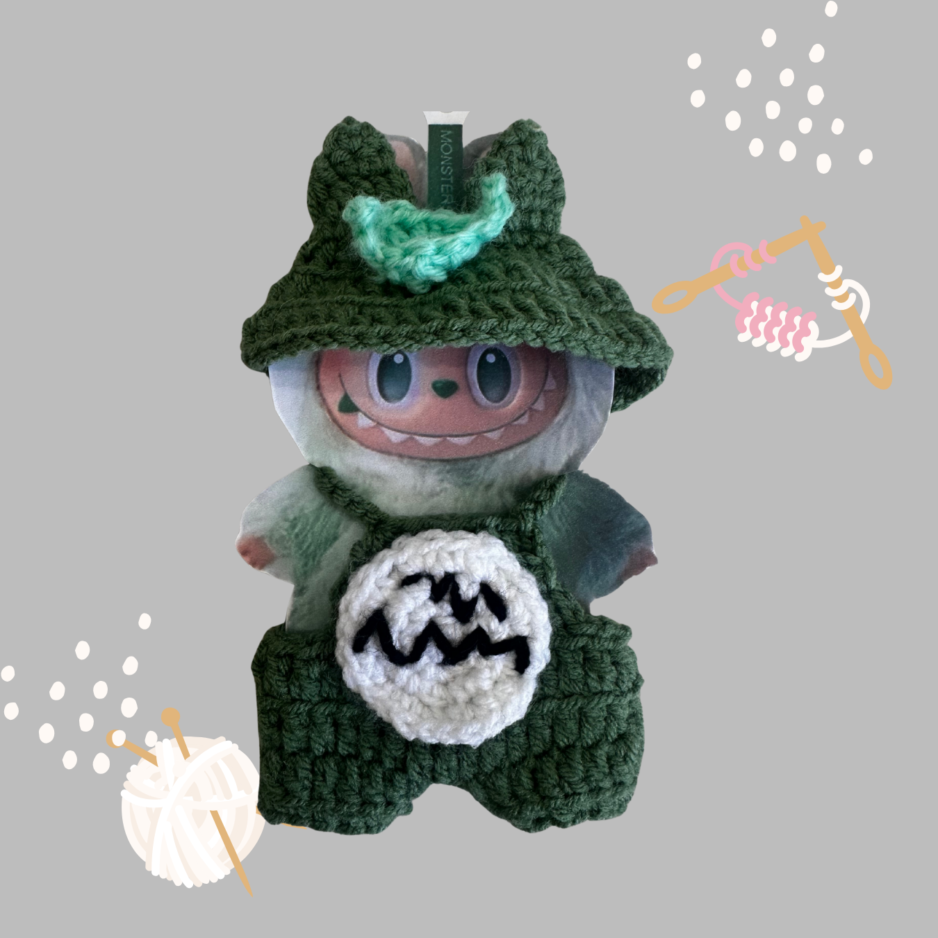 Adorable Crochet Outfits for Labubu!