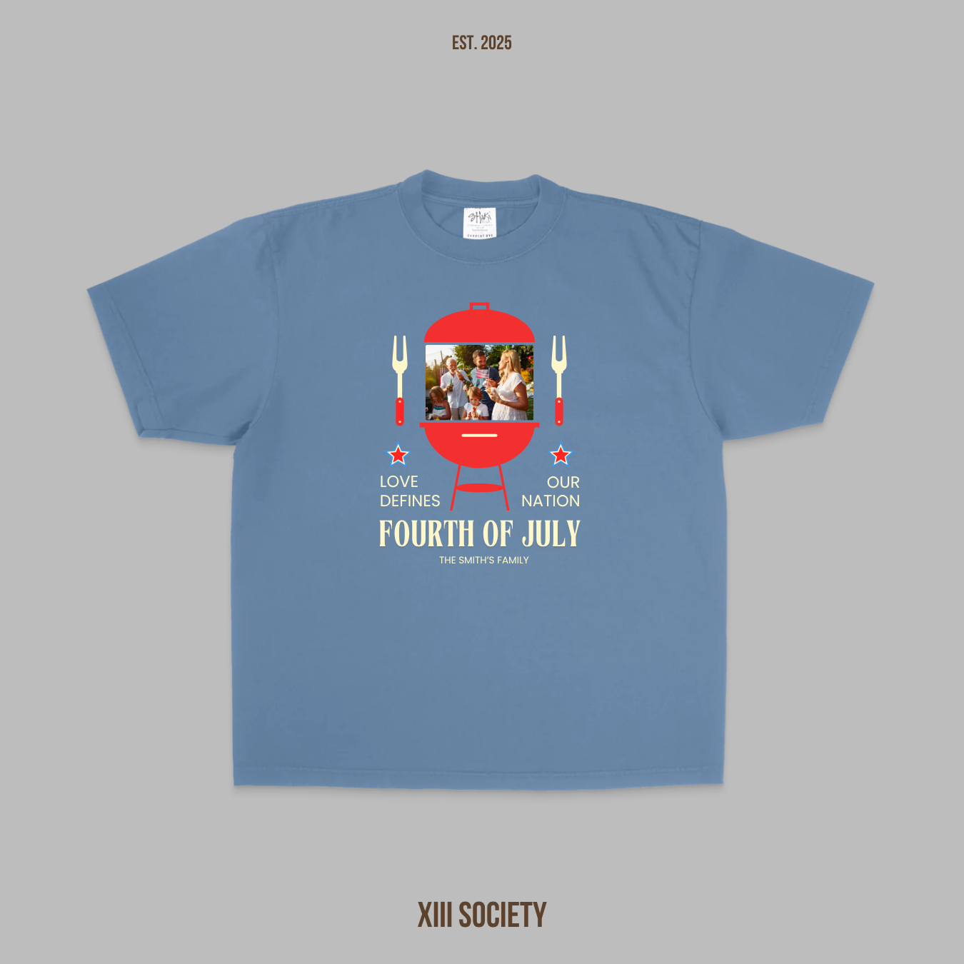 Love Defines Our Nation - 4th of July Design