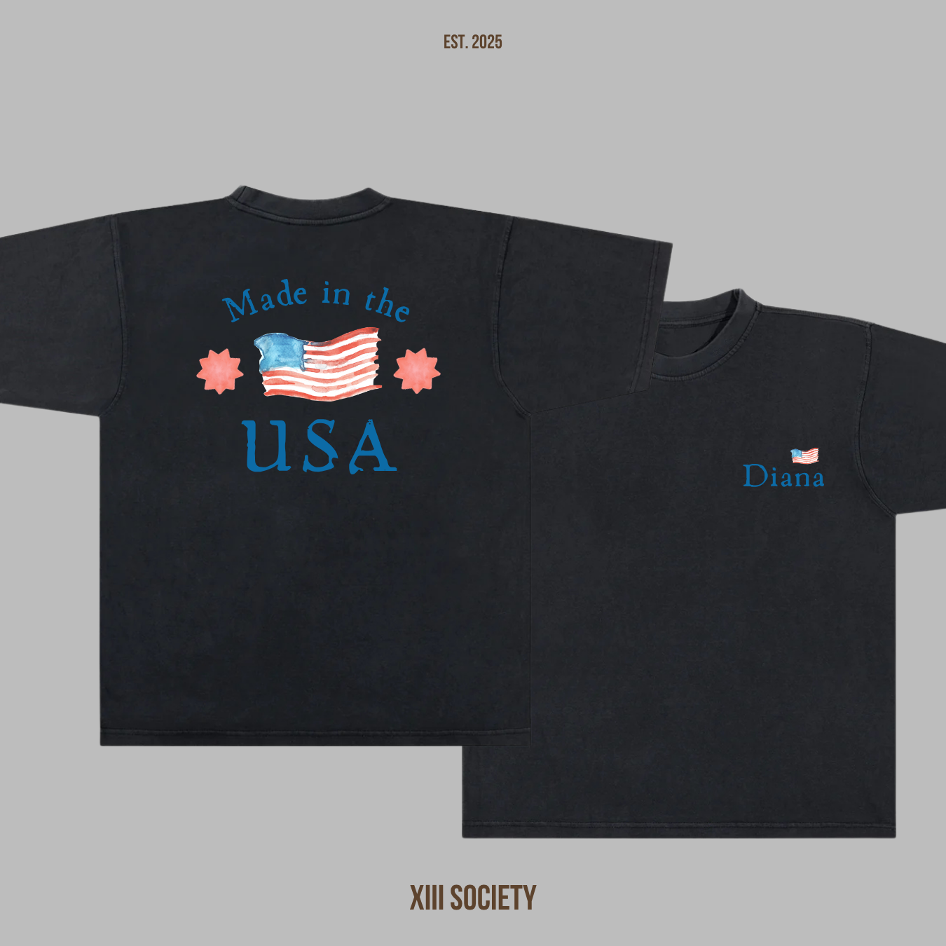 Made in the USA- Happy Fourth of July Tee