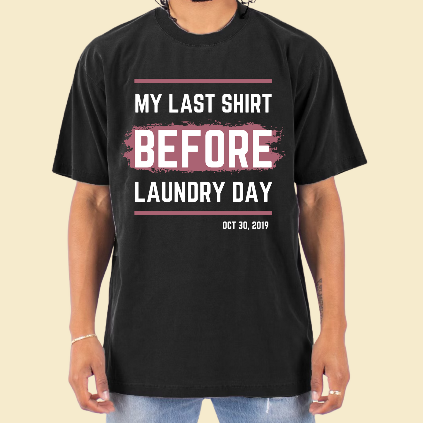 My last shirt before laundry day - Wear It Proudly with XIII Society Inc.