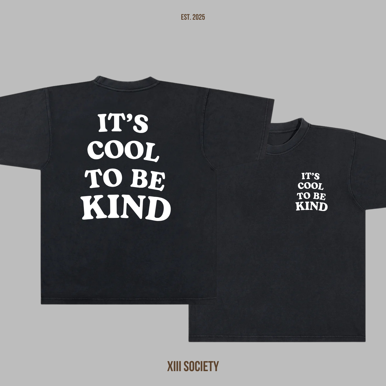 Spread Kindness, One Tee at a Time! Show the world that kindness matters with our "It's Cool to Be Kind" t-shirt!