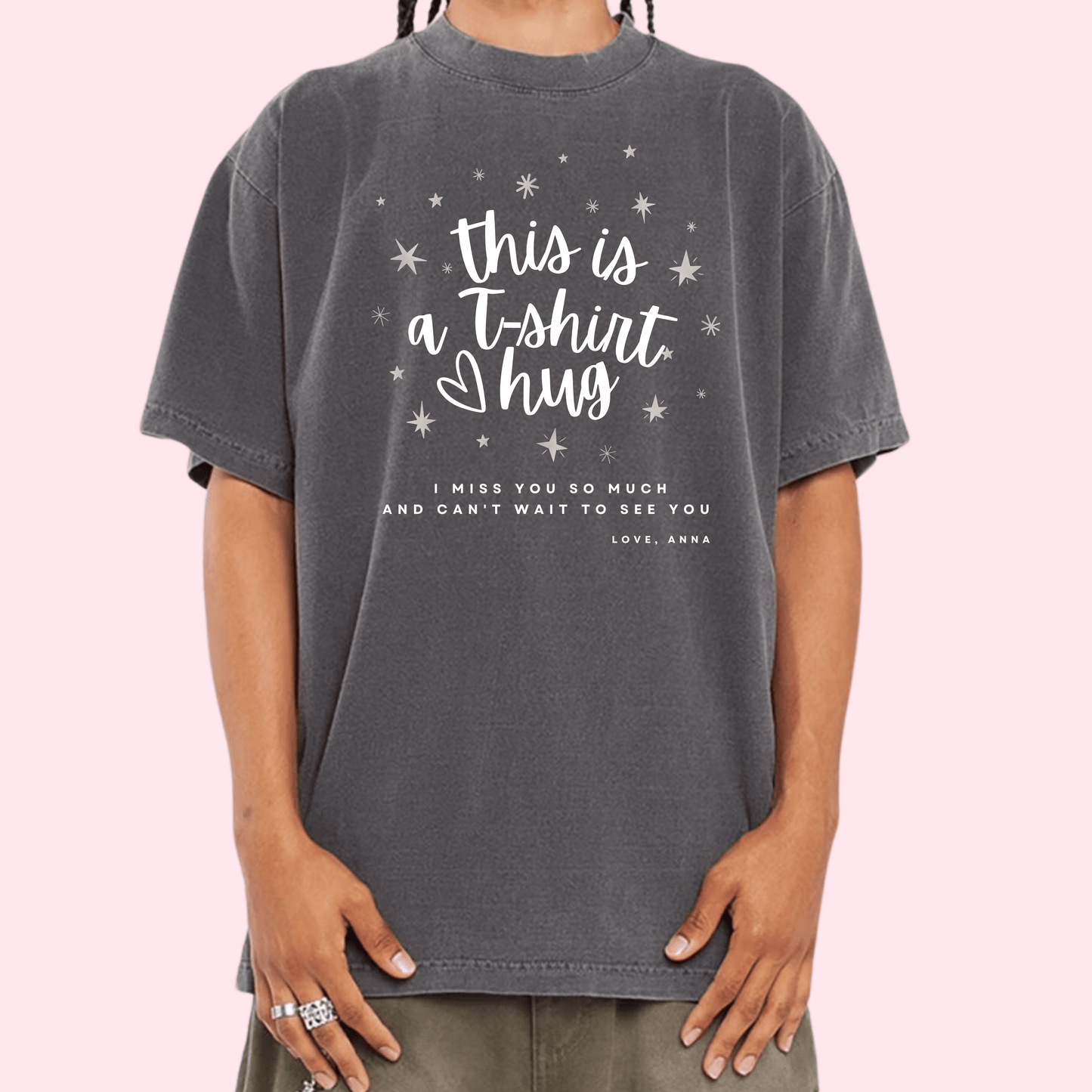This is a T-Shirt Hug
