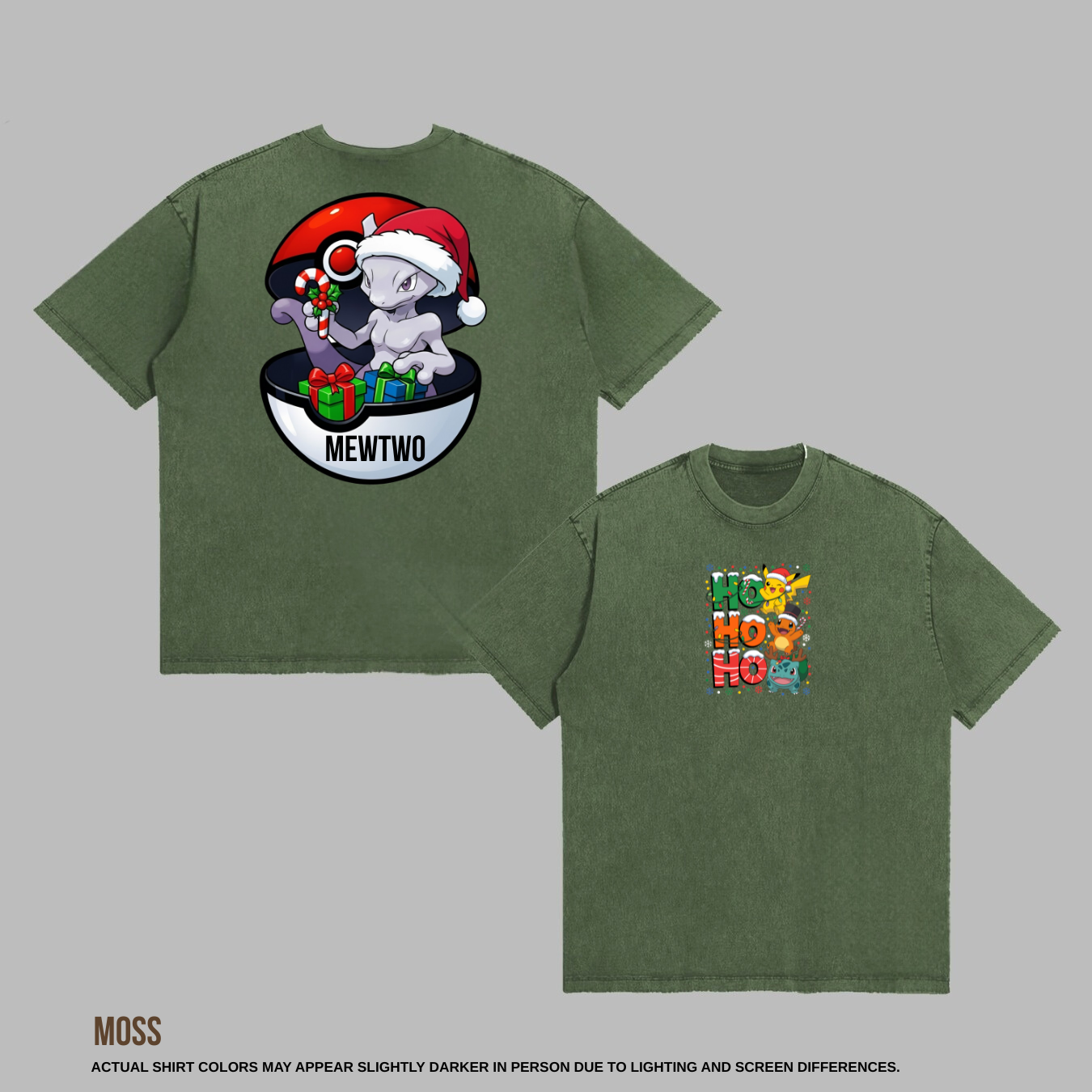 Personalized Pikachu Christmas Sweatshirt — Festive Holiday Pokémon Style