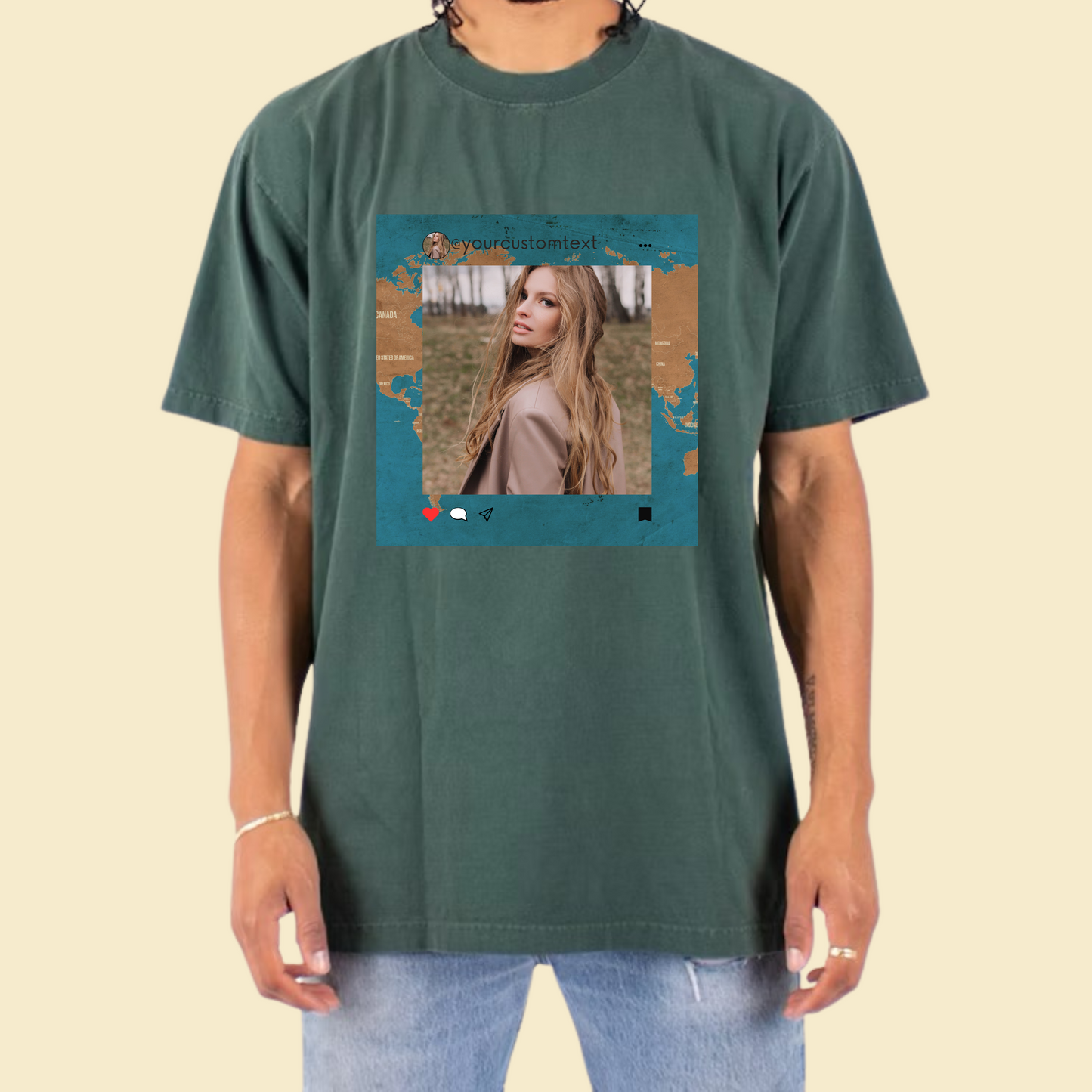 IG Love Duo Custom T-Shirts