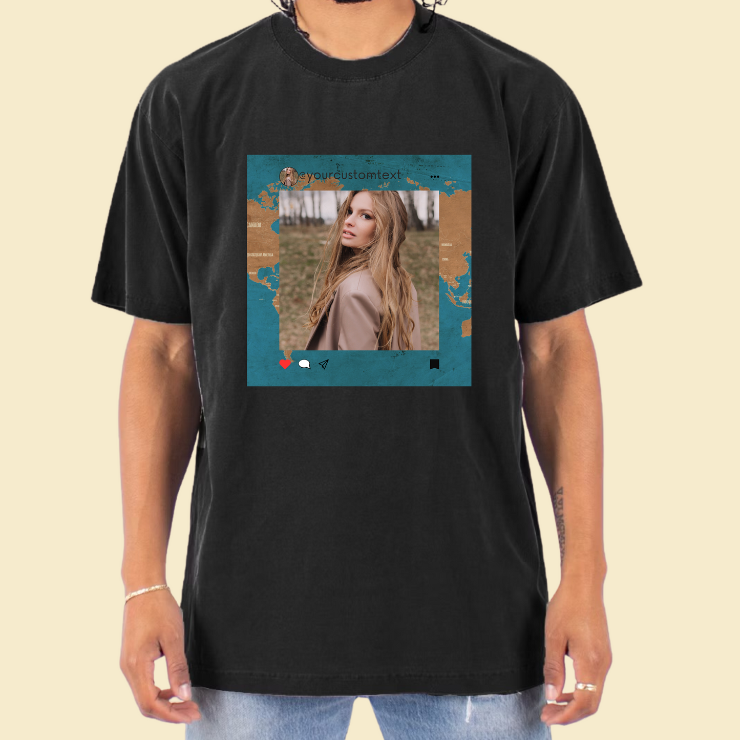 IG Love Duo Custom T-Shirts