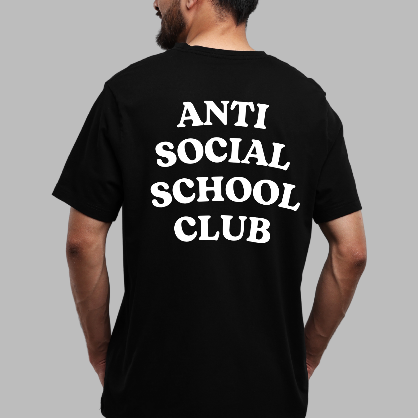 Join the Club! Get ready to make a statement with our "Anti Social School Club" tee!