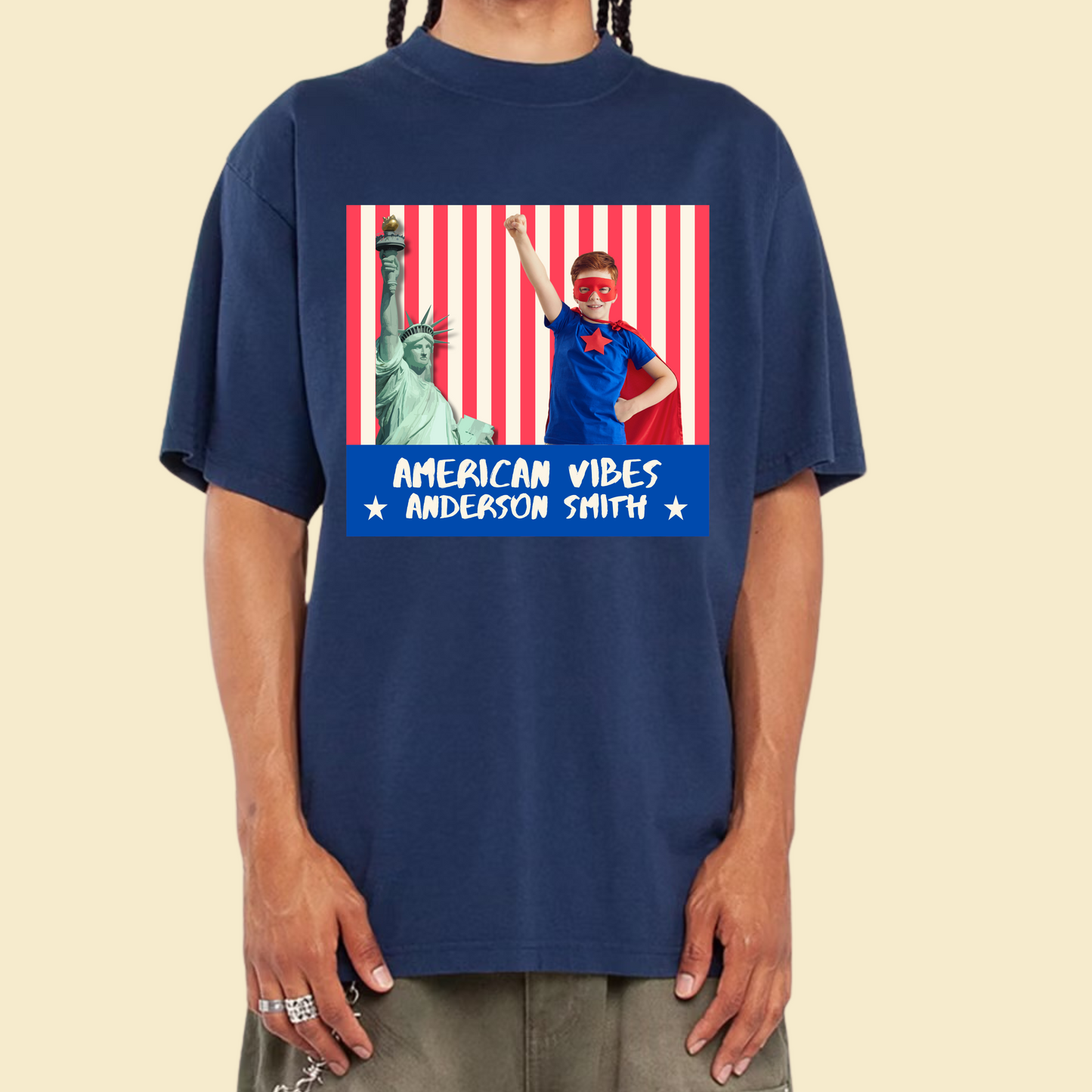 American Vibes Custom Tee