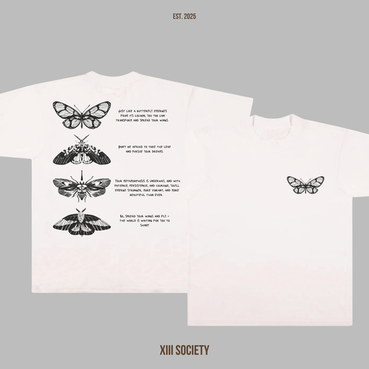 Spread your wings and show off your unique style with our 'Butterfly Butterfly Butterfly Butterfly' custom t-shirt!