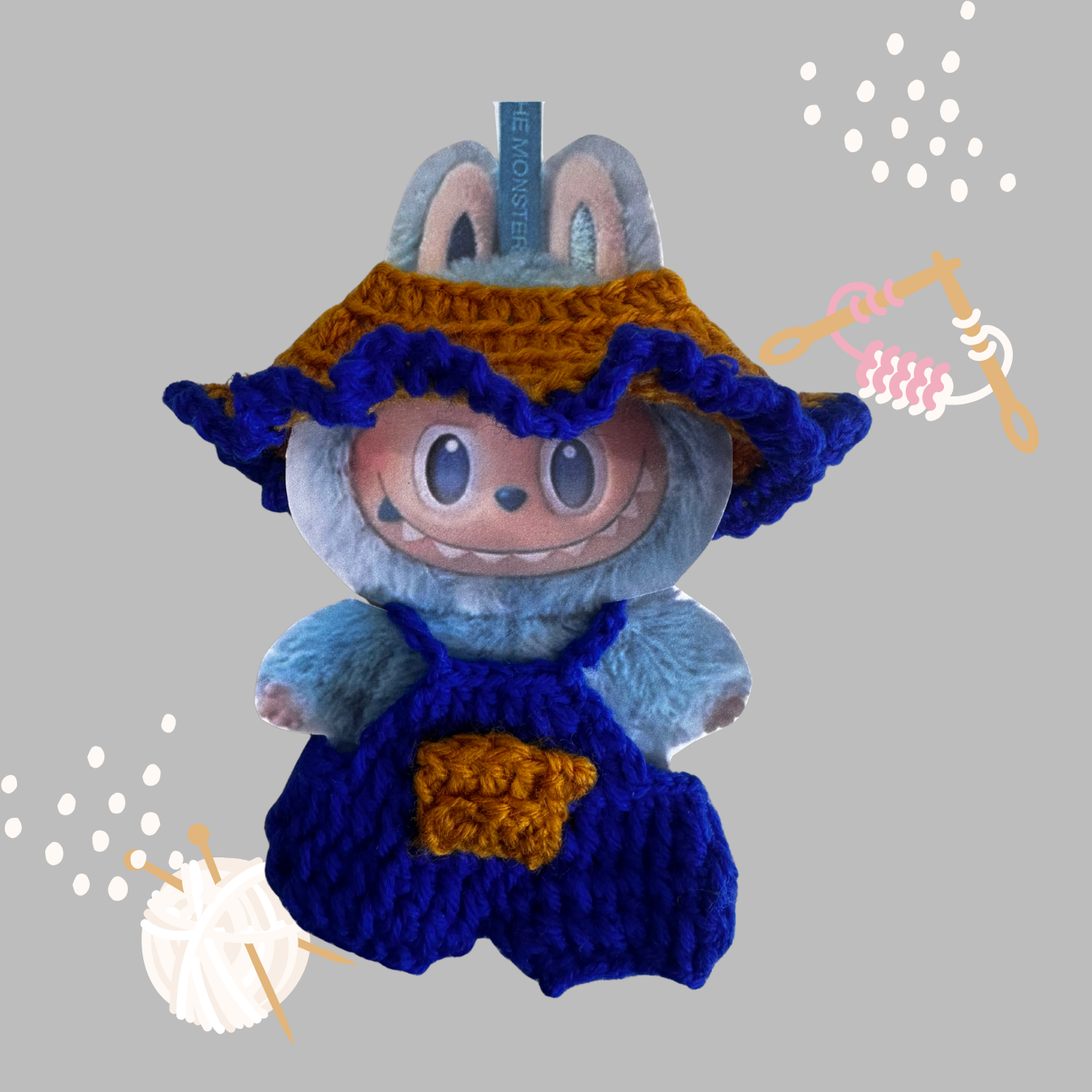 Adorable Crochet Outfits for Labubu!