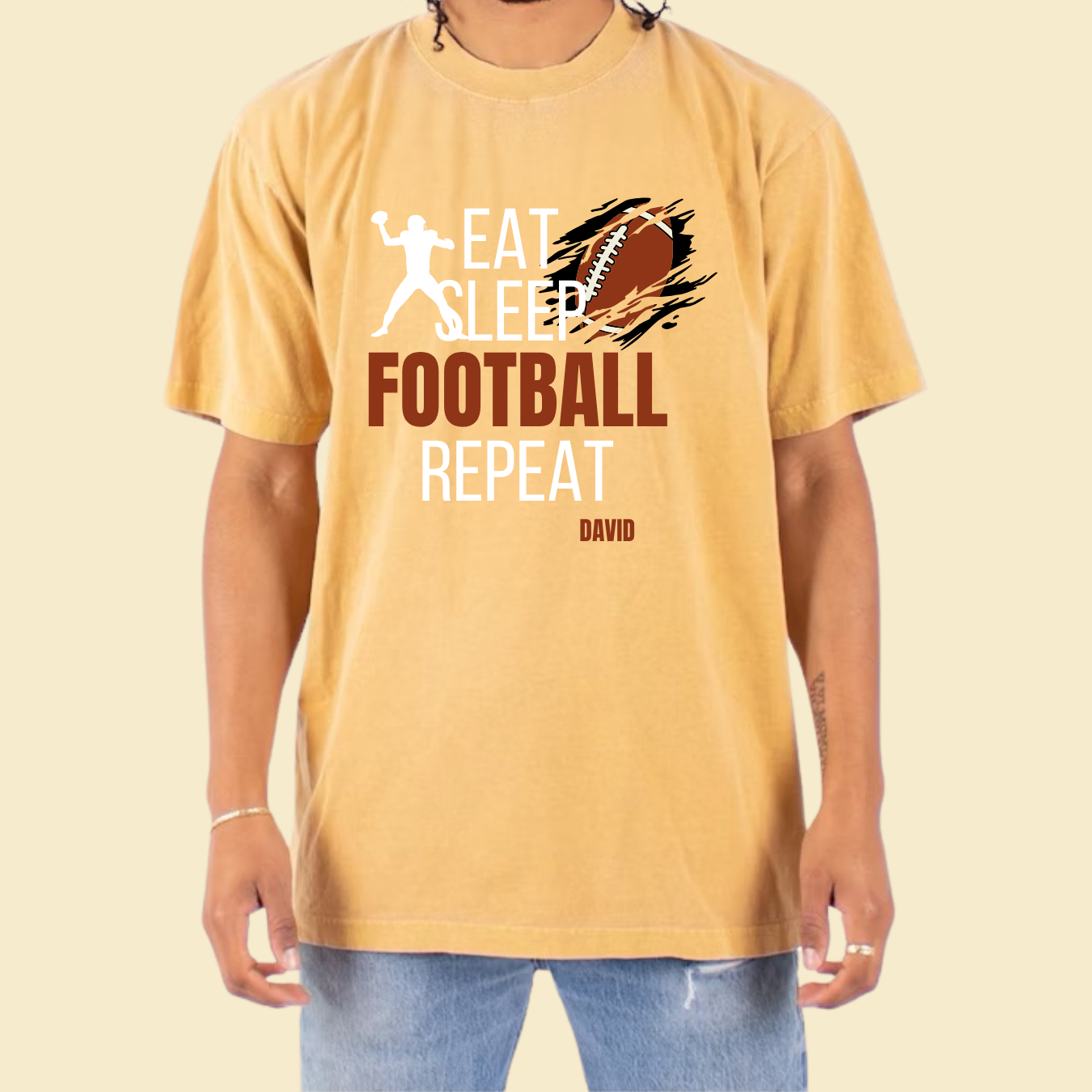 Get Your Game On - Eat Sleep Football Repeat