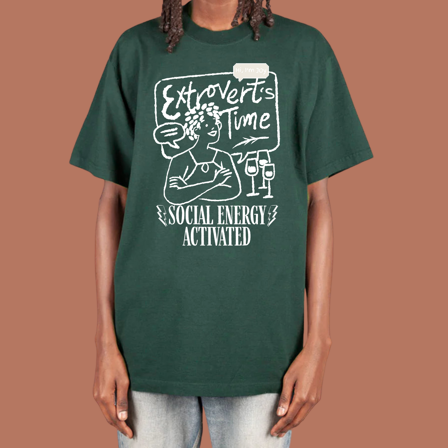 Extrovert's Time T-Shirt Design
