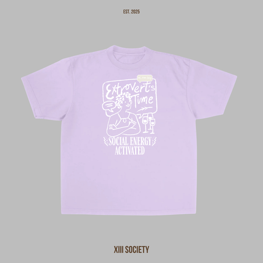 Extrovert's Time T-Shirt Design