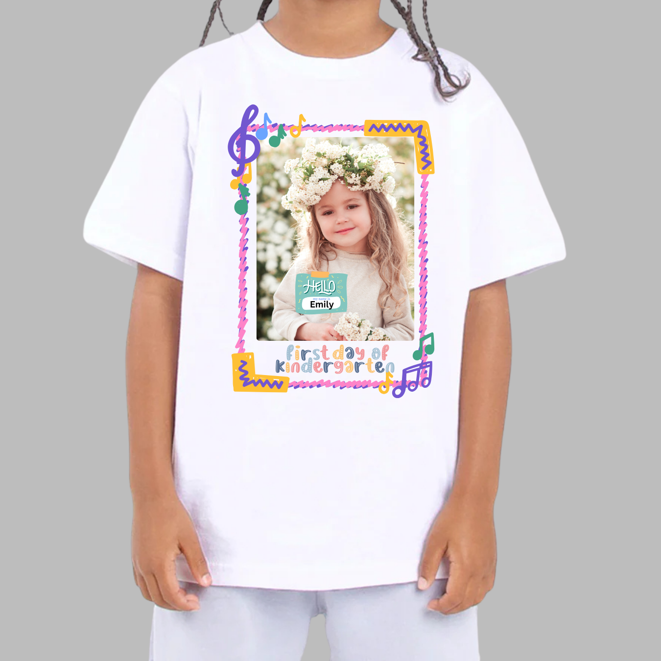 Capture the Moment! Make the first day of kindergarten unforgettable with our custom tee!