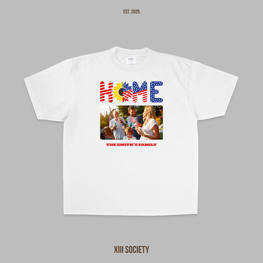 "HOME" Custom Tee