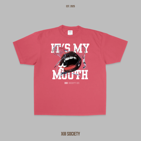 Own your voice and express yourself with our 'It's My Mouth' custom t-shirt!