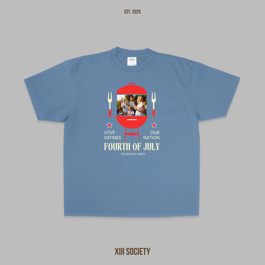 Love Defines Our Nation - 4th of July Design