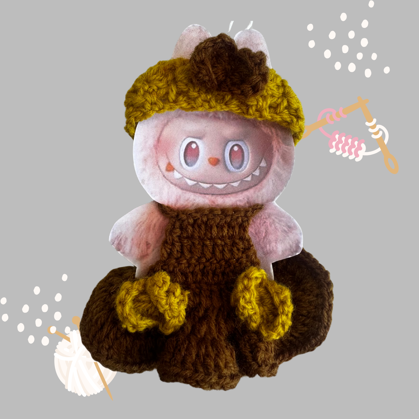 Adorable Crochet Outfits for Labubu!