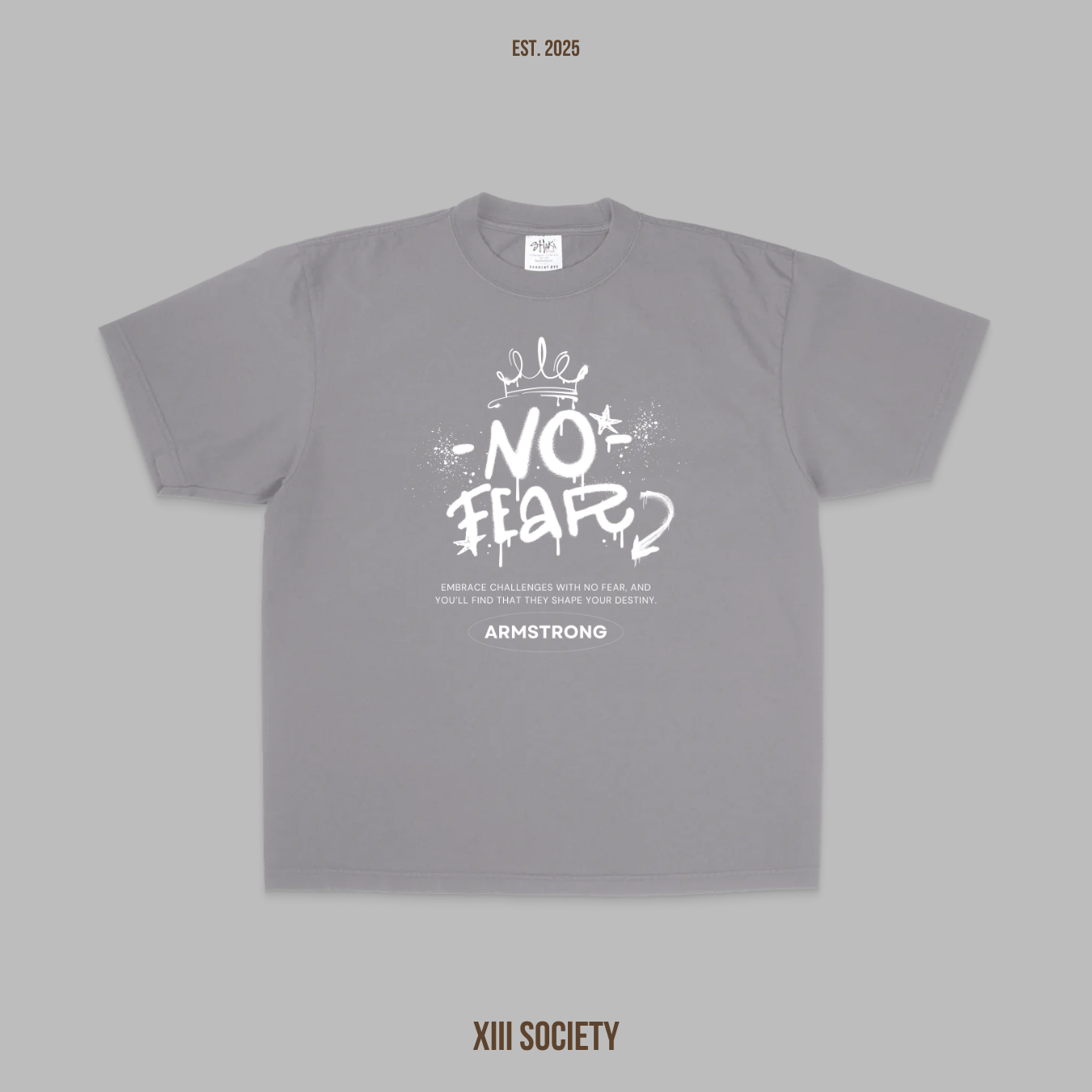 Face your fears head-on "No Fear"