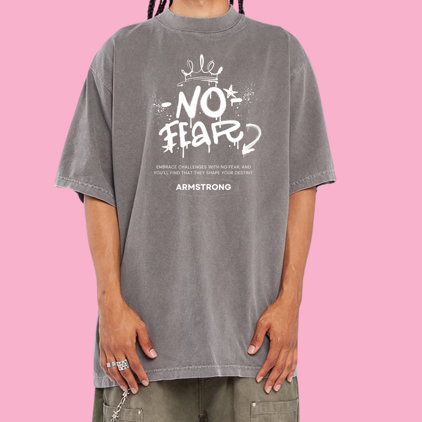 Face your fears head-on "No Fear"