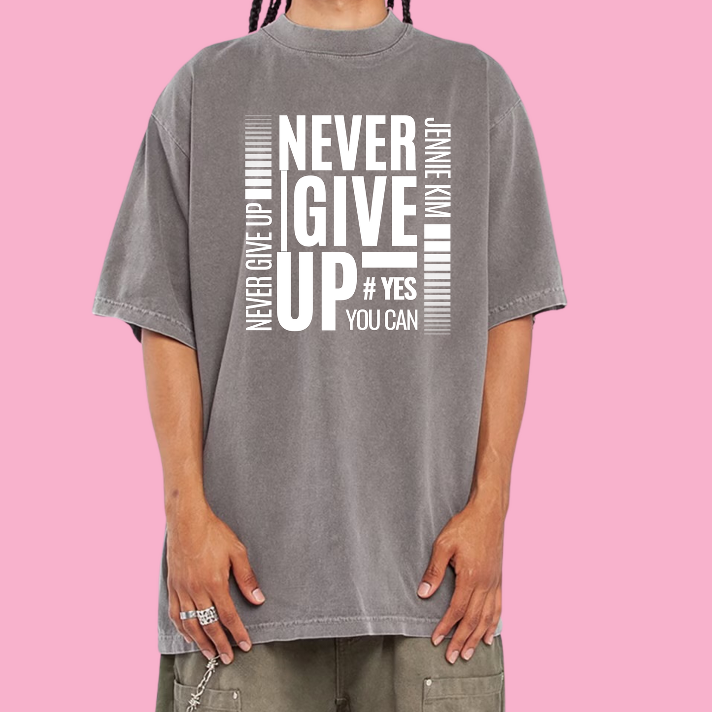 Never Give Up - Keep pushing forward