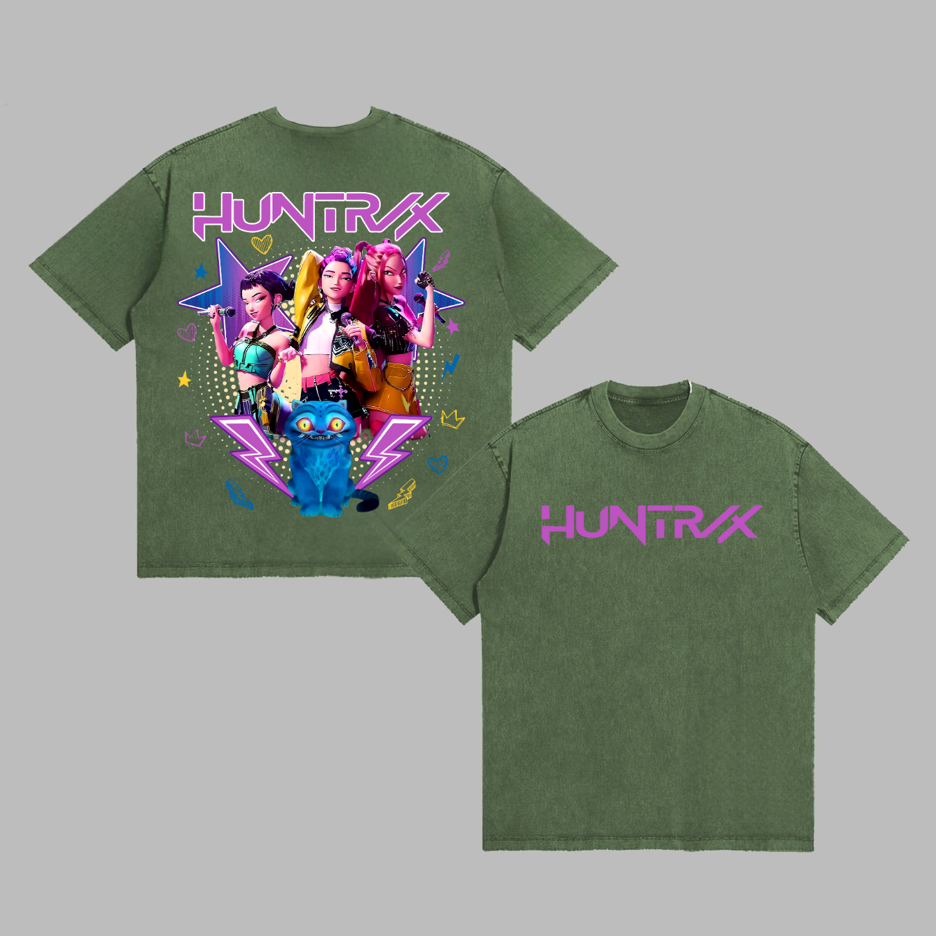 Shadow Beats: Demon Hunter K-Pop Tee