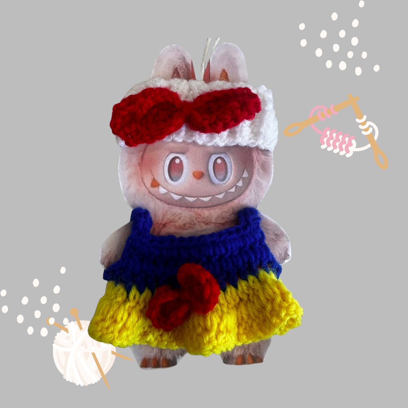 Adorable Crochet Outfits for Labubu!