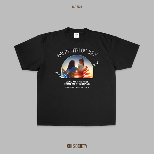 Happy 4th of July Custom Tee