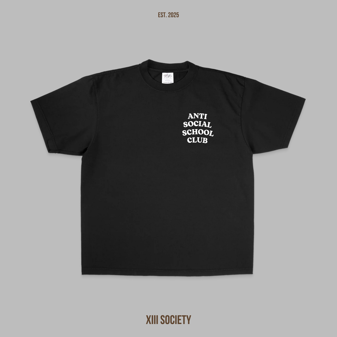 Join the Club! Get ready to make a statement with our "Anti Social School Club" tee!