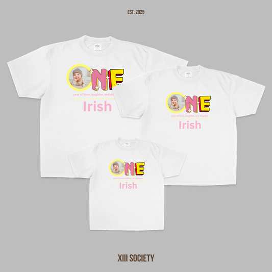 Family matching - Custom T-Shirts for 1 & 2 Year Olds