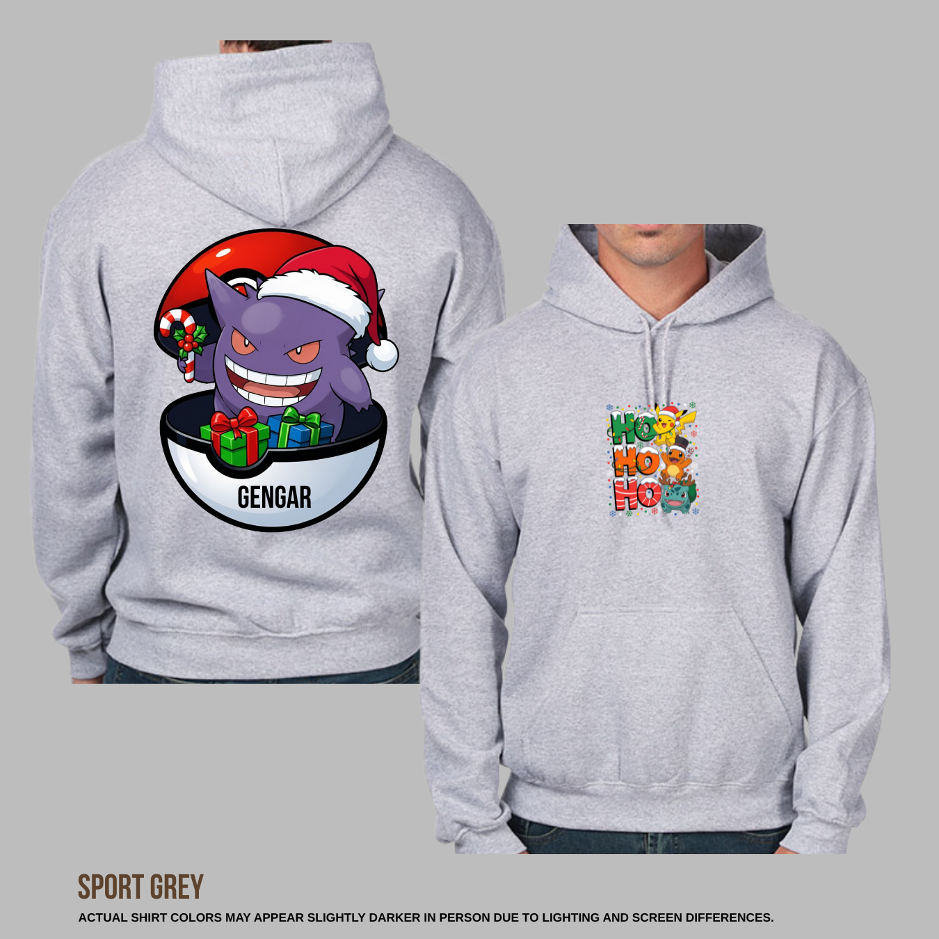 Personalized Pikachu Christmas Sweatshirt — Festive Holiday Pokémon Style