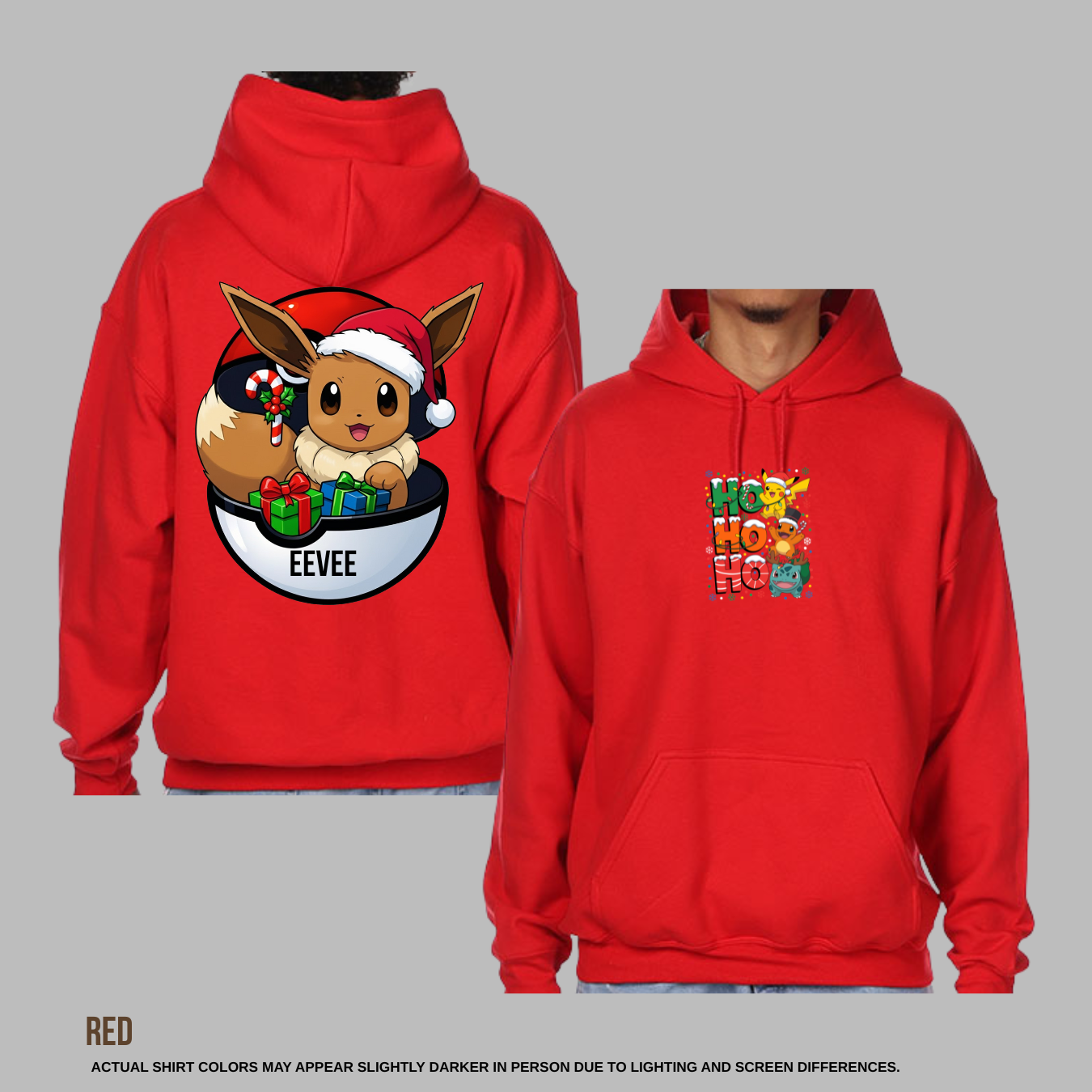 Personalized Pikachu Christmas Sweatshirt — Festive Holiday Pokémon Style