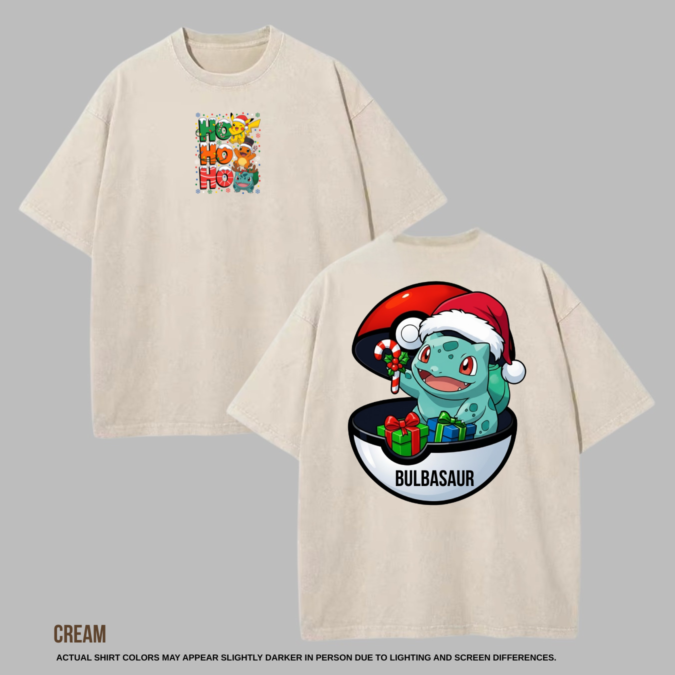 Personalized Pikachu Christmas Sweatshirt — Festive Holiday Pokémon Style