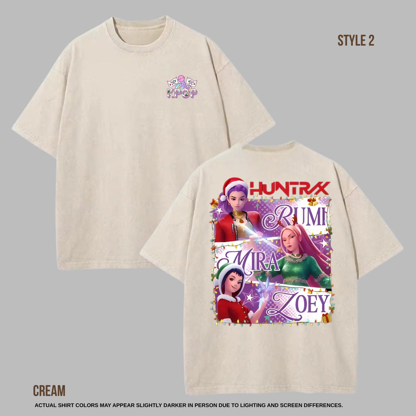 Get holiday-ready with the Kpop Demon Hunters Christmas Collection!